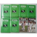 AUSTRALIAN CRICKET WISDENS A collection of all 8 Wisden Cricketers' Almanack Australia from 1998