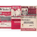 BRISTOL CITY A collection of 68 Bristol City home programmes 1948-1988 plus one away at Crystal