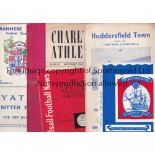 CHELSEA A collection of 10 away programmes from the 1962/63 season. Second Division promotion