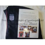 ENGLAND TRACKSUIT TOP / LAWRIE MCMENEMY Official top worn by McMenemy with a Letter of