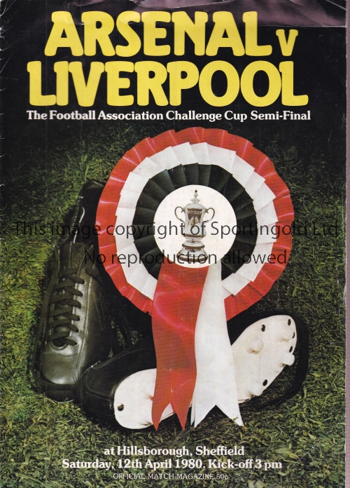 LIVERPOOL A collection of programmes featuring Liverpool in 12 FA Cup Finals 1965,1971,1974,1977,