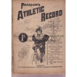 PEARSON'S ATHLETIC RECORD Six issues with Football, Rugby and Cricket content 13/8/1898, 14/1/