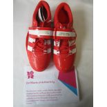 OLYMPICS 2012 Shot put trainers (Issue 5 of 12) for Jessica Ennis. Official 2012 Olympics product