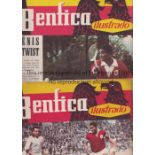 1963 EUROPEAN CUP FINAL Benfica v Barcelona played 22/5/1963 at Wembley Stadium. Official Benfica