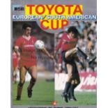 WORLD CLUB CHAMPIONSHIP Programme in Japanese Liverpool v Independiente Toyota World Club