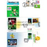 WORLD CUP 1ST DAY COVERS A collection of 44 1st Day Covers for World Cup Tournaments and