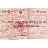 LIVERPOOL A collection of 13 Liverpool home programmes some in fair/poor condition some in generally