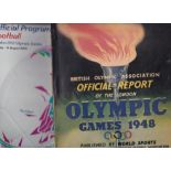 OLYMPICS Official Opening Ceremony programme from the 1948 London Olympic Games plus the BOA