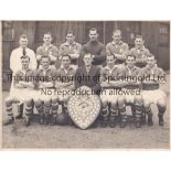 BIRMINGHAM CITY Original black & white 8" X 6" team group 1947/8 Press photograph issued by the