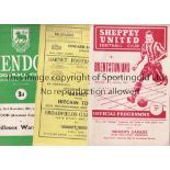 NON LEAGUE FOOTBALL PROGRAMMES Collection of 80 programmes from the early sixties to the nineties,