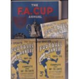 FOOTBALL ANNUALS A run of 3 All Sports Football Annuals 1926/27,1927/28 and 1928/29 (all fair) .