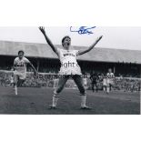 TOTTENHAM Three signed 12” x 8” photos, of 3 generations of the Allen family, Les, Paul and Clive,