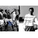 SIGNED FOOTBALL PHOTOS Twenty five signed 8” x 6” photos,all signed in permanent marker, including