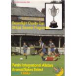 GEORGE BEST Programme for Panini International Allstars v Arsenal / Spurs Select at St. Albans