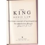 DENIS LAW SIGNED BOOK The King signed on the frontispiece. Good