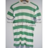 JIMMY JOHNSTONE CELTIC 1967 EUROPEAN CUP FINAL MATCH WORN SHIRT Match worn shirt for "Jinky" the