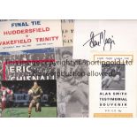 RUGBY LEAGUE MISCELLLANY Seven Rugby League programmes from the 1950's and 1960's to include the