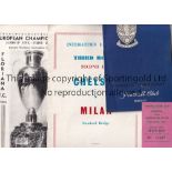 PROGRAMME MISCELLANY A collection of 150+ programmes 1947-2011 a large proportion from the 1950's,