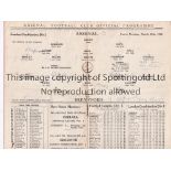 ARSENAL V BRENTFORD 1932 Programme for the Combination match at Arsenal 28/3/1932, very slightly