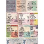 FA CUP FINAL TICKETS Thirteen FA Cup Final tickets 1945 (South ), 1951,1965, 1970, 1975,1976,