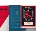 NON LEAGUE HANDBOOKS 23 Non League Handbooks Andover 1973/74, Basingstoke Town 1972/73,1973/74 and