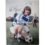 STAN BOWLES & RODNEY MARSH Signed 16” x 12” photos of the QPR players from the 1960s and 1970s