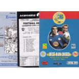LEICESTER CITY Approximately 190 Reserve team programmes / teamsheets from 1982/3 onwards with the