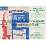 BRADFORD PA A collection of 17 Bradford Park Avenue programmes from the 1964/65 season - 9 homes and