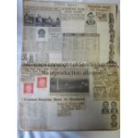 LIVERPOOL Liverpool scrapbook. A very comprehensive scrap book covering Liverpool matches between