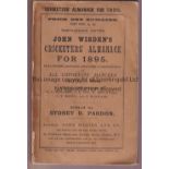 CRICKET WISDEN Original paper back brown coloured soft back John Wisden Cricketers' Almanack for