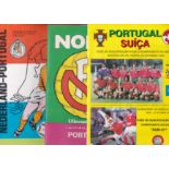 FOREIGN INTERNATIONAL FOOTBALL PROGRAMMES Thirty one programmes, 30 of which are from 1975 onwards