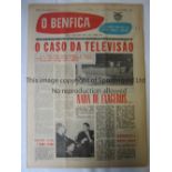 1962 INTERCONTINENTAL CUP Benfica v Santos (2nd Leg) played 11/10/1962 at Estadio da Luz, Lisbon.