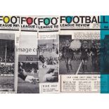 FOOTBALL LEAGUE REVIEWS Forty one issues 1966-1968. Generally good