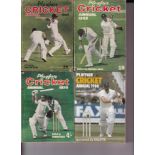 PLAYFAIR CRICKET A collection of 46 Playfair Cricket annuals from the 1st Edition in 1948 to 1991