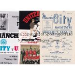 MAN CITY YOUTH A collection of 34 Manchester City home and away Youth programmes - Homes all FA