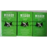 AUSTRALIAN WISDEN ALMANACKS Three issues, 1999, 200-01 and 2002-03. Good