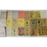 ATHLETICS NEWS FOOTBALL A collection of 36 Athletics News Football annuals 1896/97- 1945/46 .