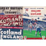 SCOTLAND Five programmes involving Scotland or played in Scotland. Great Britain v Europe at Hampden
