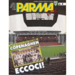1994 ECWC FINAL AC Parma v Arsenal played 4/5/1994 at Parken Stadium, Copenhagen. Official 72-