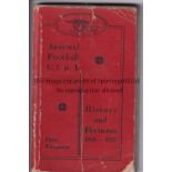 ARSENAL Handbook for the 1936/37 season. Some wear with writing at inner front cover. Fair