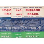 BIG MATCH A collection of 28 Big Match programmes 1953-1986 to include 12 England homes from the