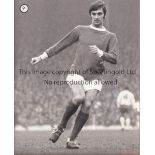GEORGE BEST A 7.5" X 6" B/W press photo issued by The Press Association Ltd. 7/9/1968 in action
