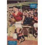 MAN UNITED A collection of press cuttings from the Busby Babes era with some colour photos from