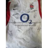 SIGNED SPORTS SHIRTS Four signed shirts. West Ham United and England Football, both with unknown