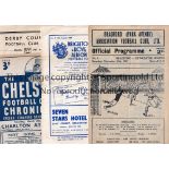 1940'S Ten programmes, Bradford Park Avenue v Newcastle 47-48, Brighton v Northampton, August 49,