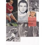 MANCHESTER UNITED AUTOGRAPHS 1968 Twelve individually autographed pictures of the team and Manager