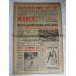 1961 EUROPEAN CUP FINAL Barcelona v Benfica played 31/5/1961 in Berne. Issue of the Spanish daily