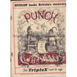 PUNCH MAGAZINE 1945 Five issues 14/3/1945, 18/7/1945, 26/9/1945, 28/11/1945 and 12/12/1945, all with