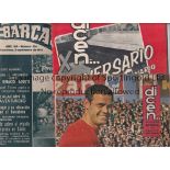 FAIRS CUP FINALS 1962 & 1964 No programme issued for either leg of Valencia v Barcelona. 2 Barca