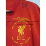 LIVERPOOL CARRAGHER A limited edition (518/737) replica Liverpool shirt with a shirt name of "Carra"